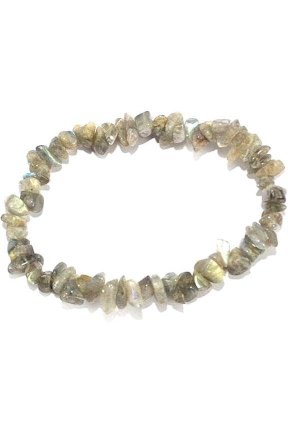 Labradorite Chips Bracelet For Unisex ,Daily Wear Gift Items