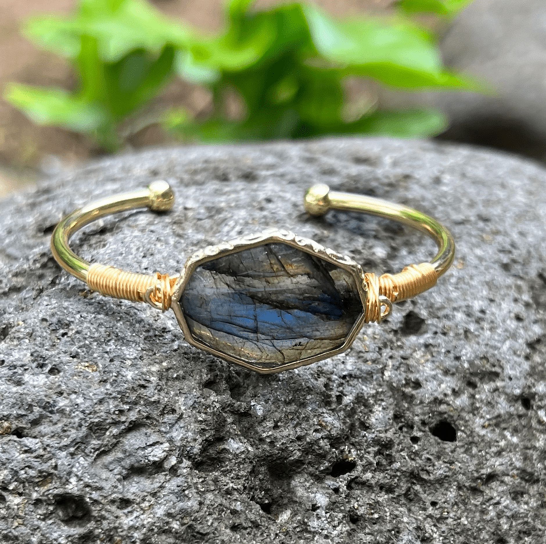 Labradorite Cuff Bracelet