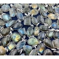 thumbnail image 1 of Labradorite Gemstone 925 Sterling Silver Plated Handmade Pendant 5 pcs, 1 of 1