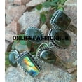 thumbnail image 1 of Labradorite Gemstone 925 Sterling Silver Plated Handmade Ring 50 pcs, 1 of 1