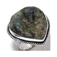 thumbnail image 1 of Labradorite Gemstone Handmade 925 Sterling Silver Jewelry Ring Size 8, 1 of 2