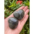 thumbnail image 1 of Labradorite Gemstone Hearts, Polished Labradorite Puffy Hearts, Labradorite Palm Stone, Labradorite Heart (1 Heart), 1 of 9