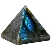 Labradorite Pyramid Crystal Healing Stones - 1.5 Pyramid