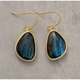 thumbnail image 1 of Labradorite Stone Drop Earrings, 1 of 4