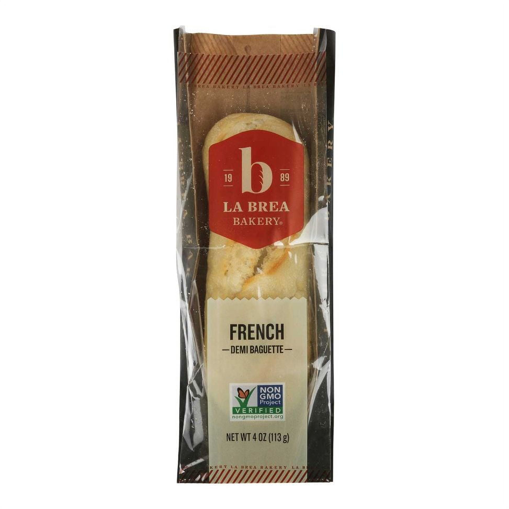 Labrea Bakery French Demi Bread Baguette, 4 Ounce - 48 per case.