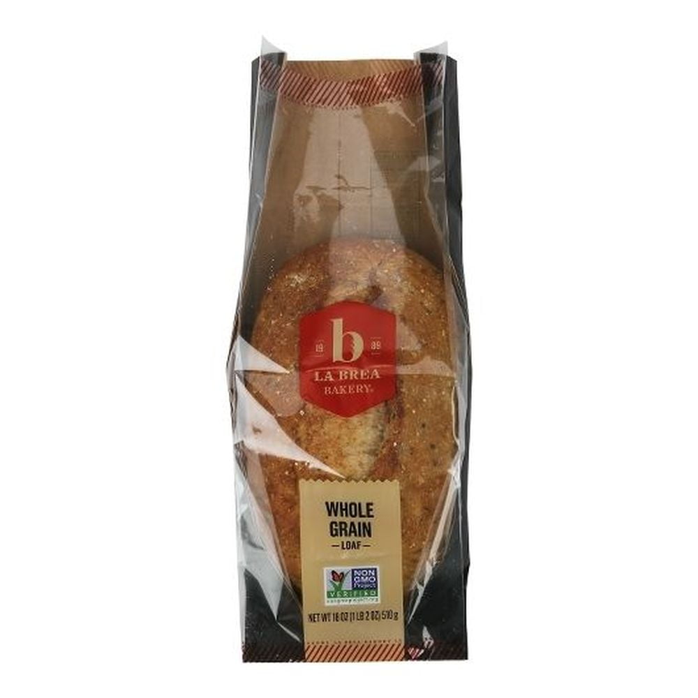 Labrea Bakery Whole Grain Bread Loaf, 21.5 Ounce 12 per case.