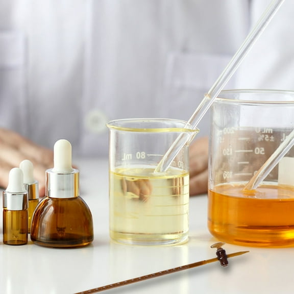 Labs Borosilicate Burette Glass Acid Burette Straight Bore Laboratory Glass Instrument with Stopcock for School 10ml ( Brown )