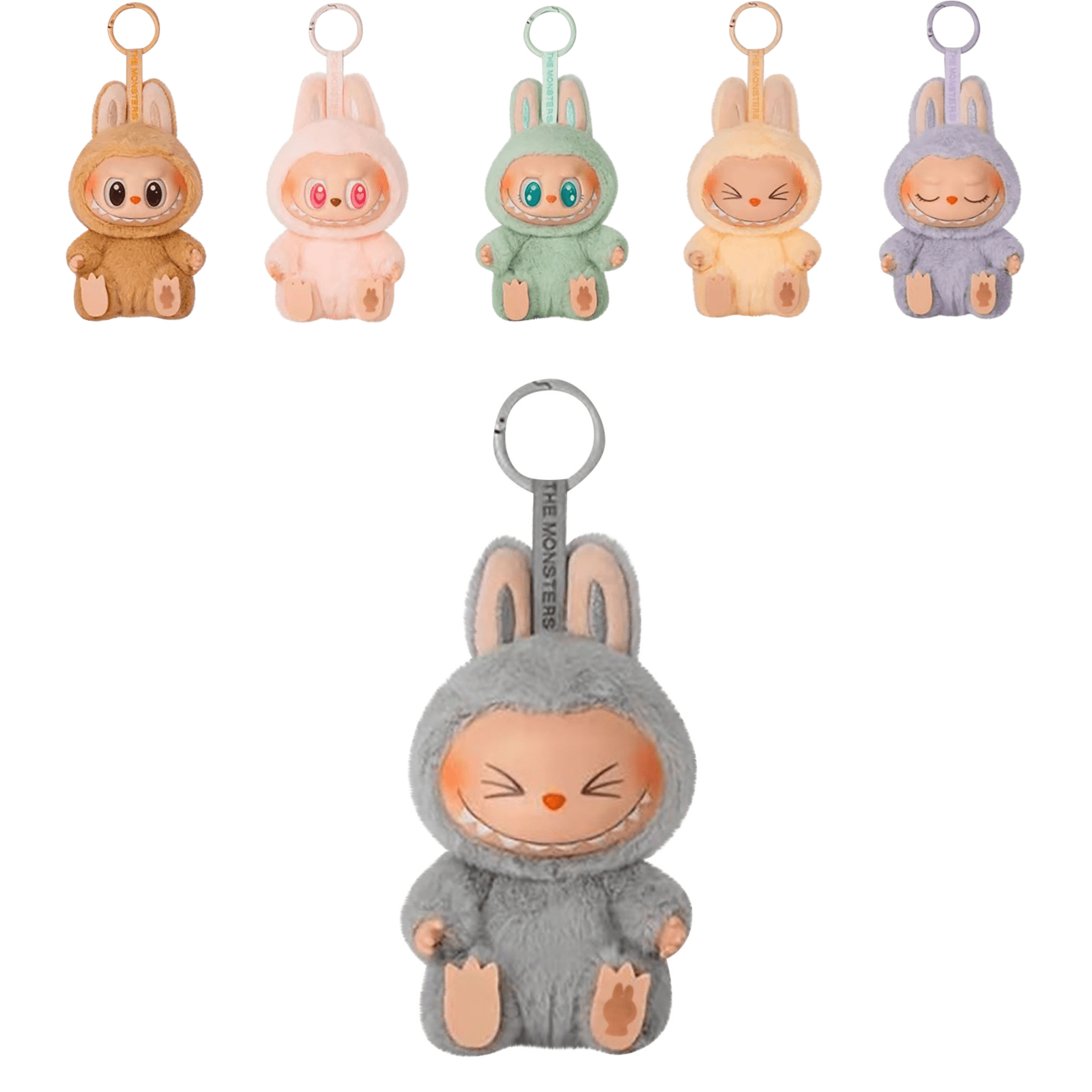 Labubu Keychain The Monster Labubu The Monsters Macaron Plush Doll Labubu Keychain The Monster Labubu The Monsters Macaron Plush Doll Keychain POP MART 2025 Gift Toy 1 Pcs 17cm 0c2f9819 369b 41f5 A82a 