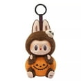 Labubu Labubu keychain Labubu pop mart 2024 POPMART The Monsters Labubu Plush Doll Halloween Bat