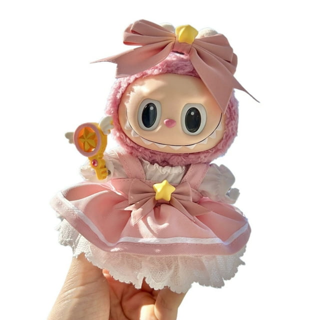 Labubu Plush Doll Dress Doll Clothes No Toy Simple Set Of Labu Cloth