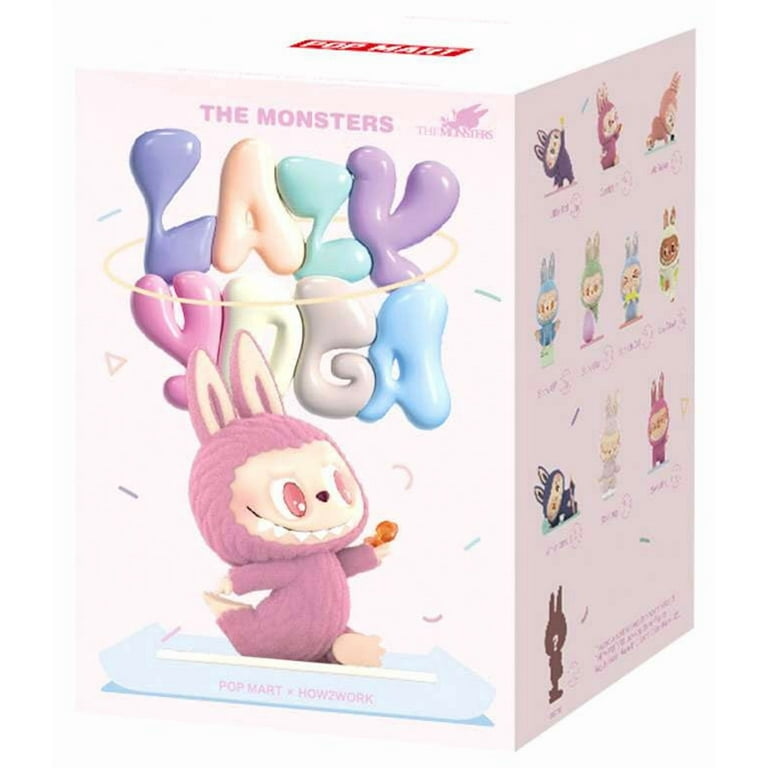 Pop Mart Labubu - Lazy Yoga - Vinyl Plush Pendant Blind Box