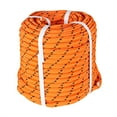 thumbnail image 1 of Labwork 1/2 Inch x 150 FT Double Braid Polyester Arborist Rigging Rope,Nylon Pulling Rope Arborist Rigging Rope Sailing Rope for Camping Swings Arborist Gardening Marine, Orange & Black, 1 of 5