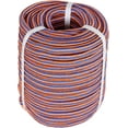 thumbnail image 1 of Labwork 12 Strands Braided Rope High Strength Polyester Rope Multifunctional Rigging Rope Applicable to Tree Work Camping Swing 1/2 Inch 150 Feet Blue Orange, 1 of 6