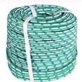 thumbnail image 1 of Labwork 16 Strand Braid Polyester Rope Nylon Pulling Rope Arborist Rigging Multipurpose Bull Rigging 1/2 Inch x 150 Feet Green White Blue, 1 of 6