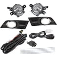 thumbnail image 2 of For 2012-2015 Toyota Tacoma Clear Fog Lights Kit W/ Bulbs Switch Harness & Bezel 2 of 5