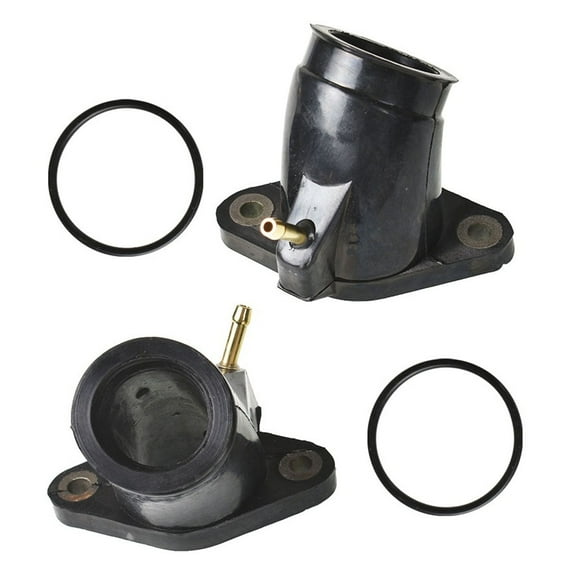 Labwork 2 Pack Motorcycle Carburetor Intake Manifold Holder Boot 4TR135860100 Carb Boot Joint Kit Fit for 1998-2016 Yamaha V-Star XVS650