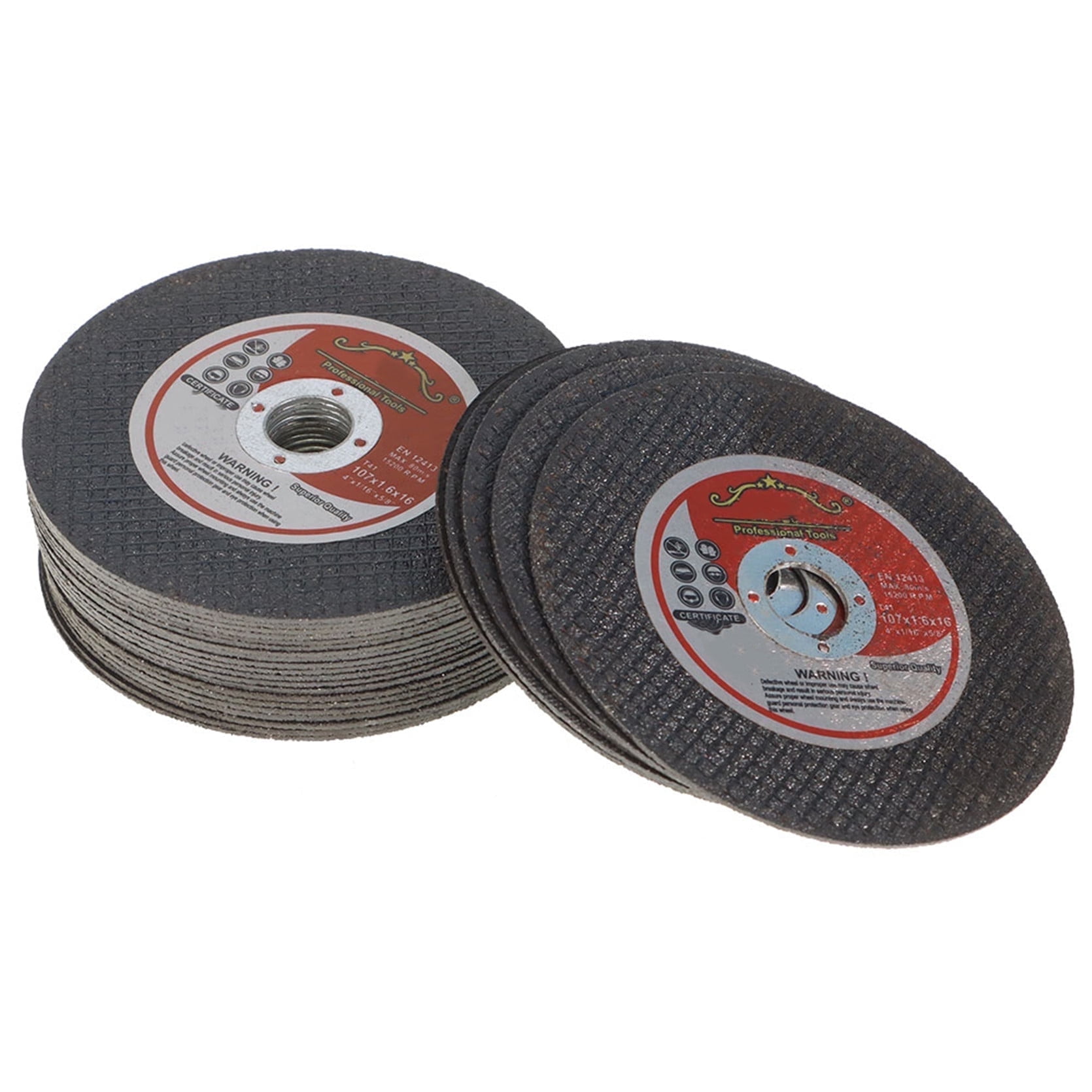 Labwork 25 Pcs Cut Off Wheels 4 Inch x 1/16 Inch x 5/8 Inch Arbor ...