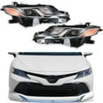 thumbnail image 1 of Labwork 2pcs Headlight Assembly Black Halogen Headlamp Housing Fit for 2018 2019 2020 2021 Toyota Camry, Front Left & Right, 1 of 6