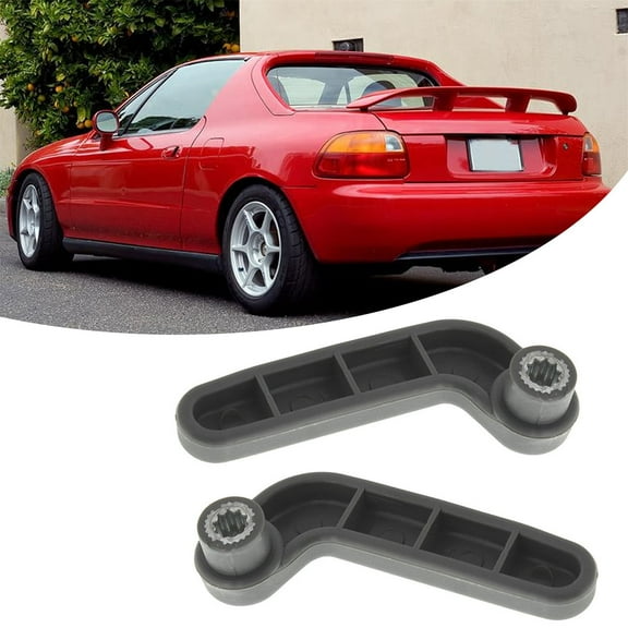 Labwork 2pcs Top Roof Lock Handles 85265SR2000ZA 85215SR2000ZA Left & Right Side Fit for 1993 1994 1995 1996 1997 Honda Civic del Sol