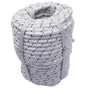 Labwork 3/8 Inch x 100 Feet 4800Lbs Double Braid Polyester Strong Pulling Strength Rope