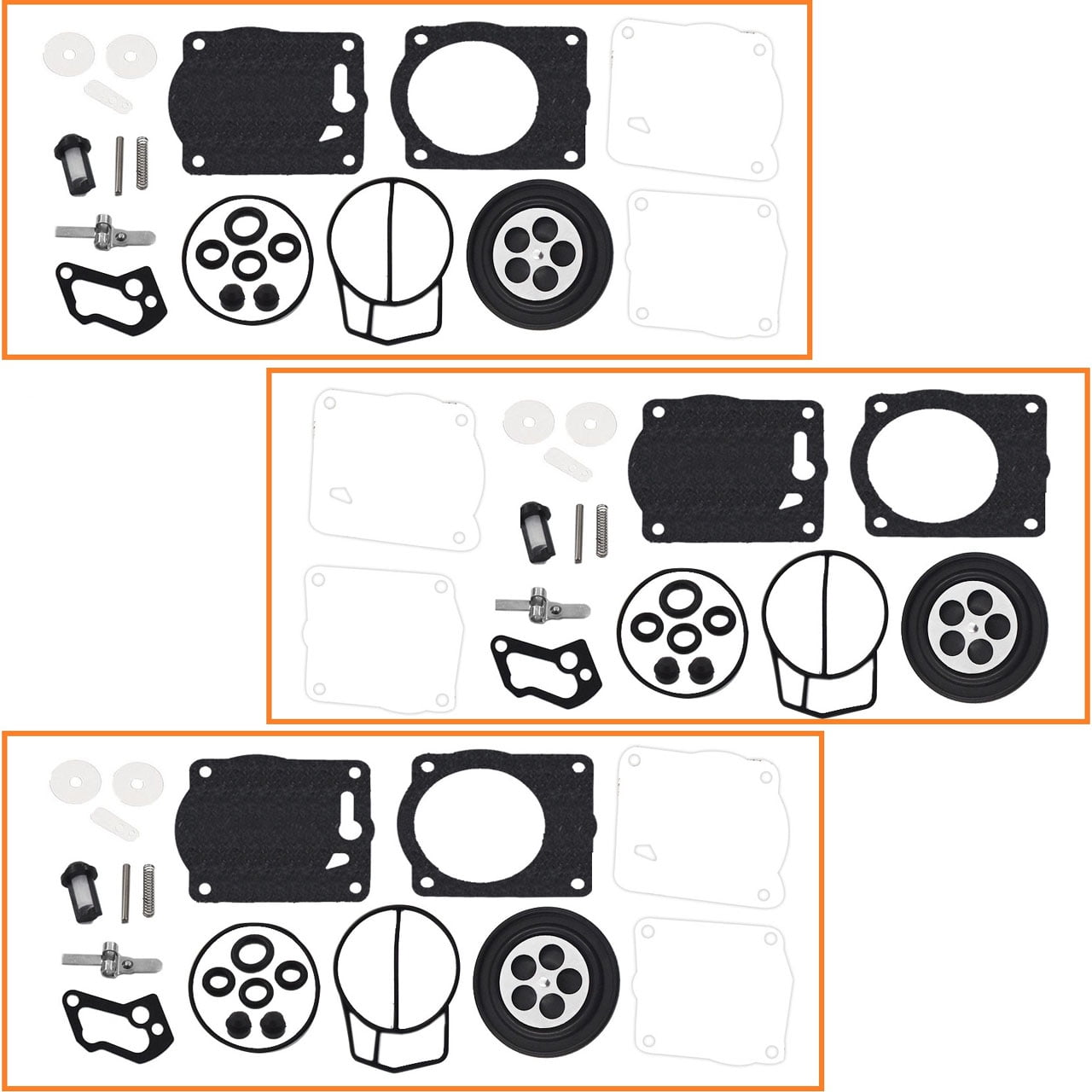 Labwork 3 Pack Carburetor Rebuild Carb Repair Kits 451469 Fit for 1998 ...