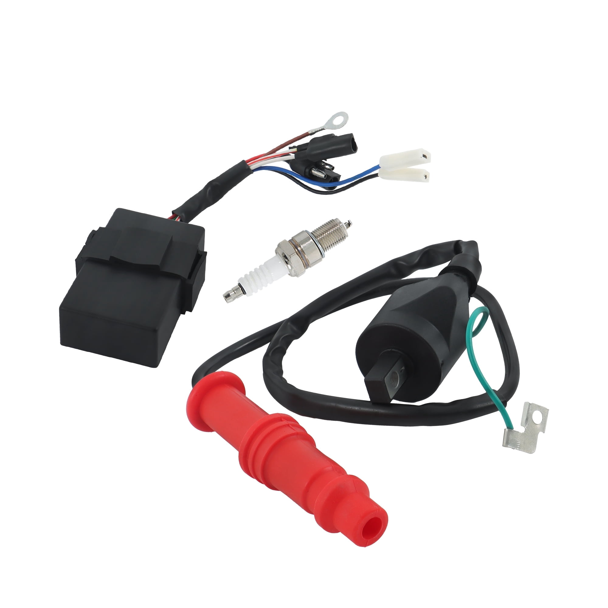 Labwork 3085564 Spark Plug Ignition Coil CDI Box Kit Fit for 1997 1998 1999 2000 2001 2002 Polaris Sportsman 500 2x4 4x4