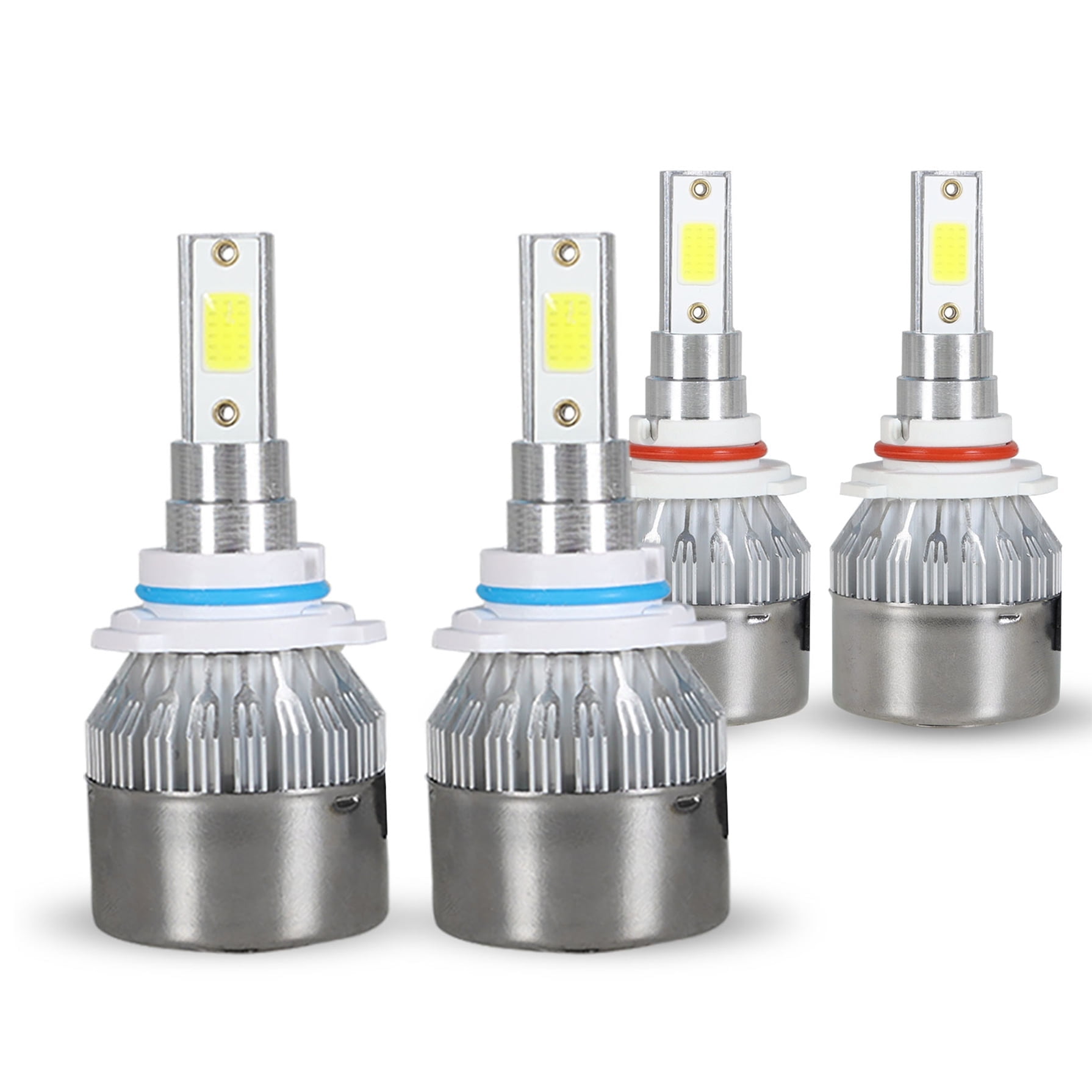 Labwork 4pcs 9005 9006 HB3 HB4 LED Headlights High Low Beam Bulbs 2120W ...