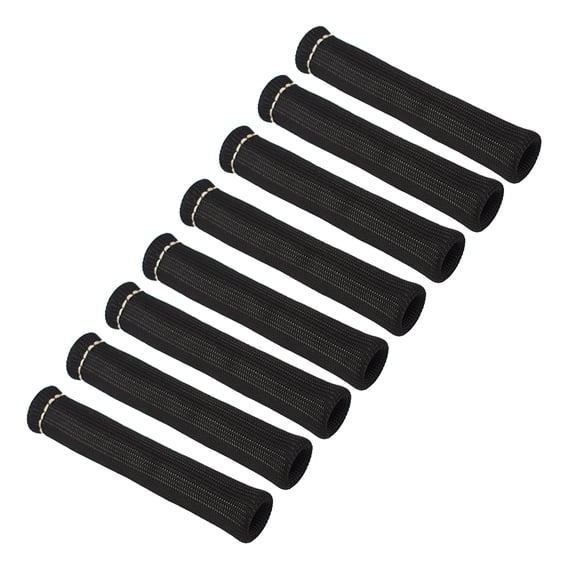 Labwork 8Pcs 1200°F Car Spark Plug Wire Boots SBC BBC 350 454 - Black