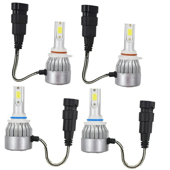 Labwork 9005 9006 LED Headlights High Low Beam Bulbs HB3 HB4 2120W 6000K White (4 Pcs)