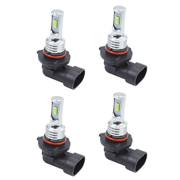 Labwork 9005/HB3 High Beam 9006/HB4 Low Beam LED Headlamp Bulbs Combo Package, 16000LM 8000K Ice Blue, All-in-One Lighting Conversion Kit, 4 Bulbs