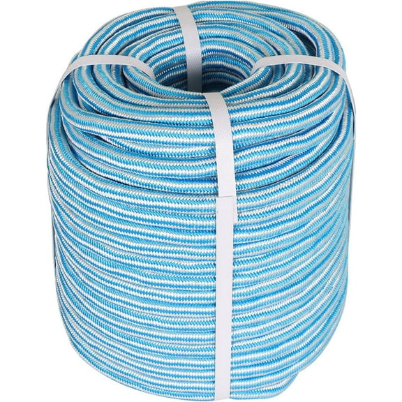Labwork Arborist Rope, 1/2 Inch by 200 Feet 24 Strand High Strength Tree Rope for Flagpole Halyard Clothesline Camping Sailing Swings