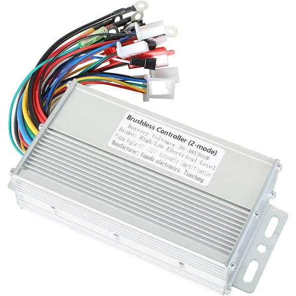Labwork Brushless Motor Speed Controller 36-48V 500W Scooter Controller DC Replacement for E-Bike Scooter Motor Controller