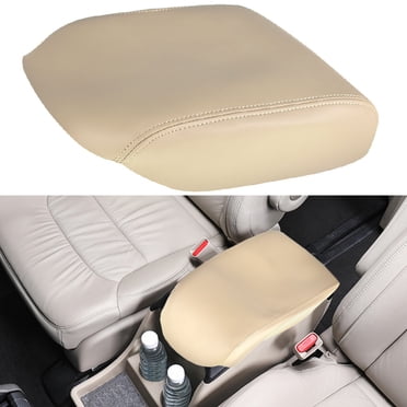 2015 Chevy Silverado 1500 Accessories ECOTRIC Center Console Armrest Cover For Chevy Silverado/GMC Sierra (2014-2018) - Black Faux Leather 2017 Chevy Silverado 1500 Accessories