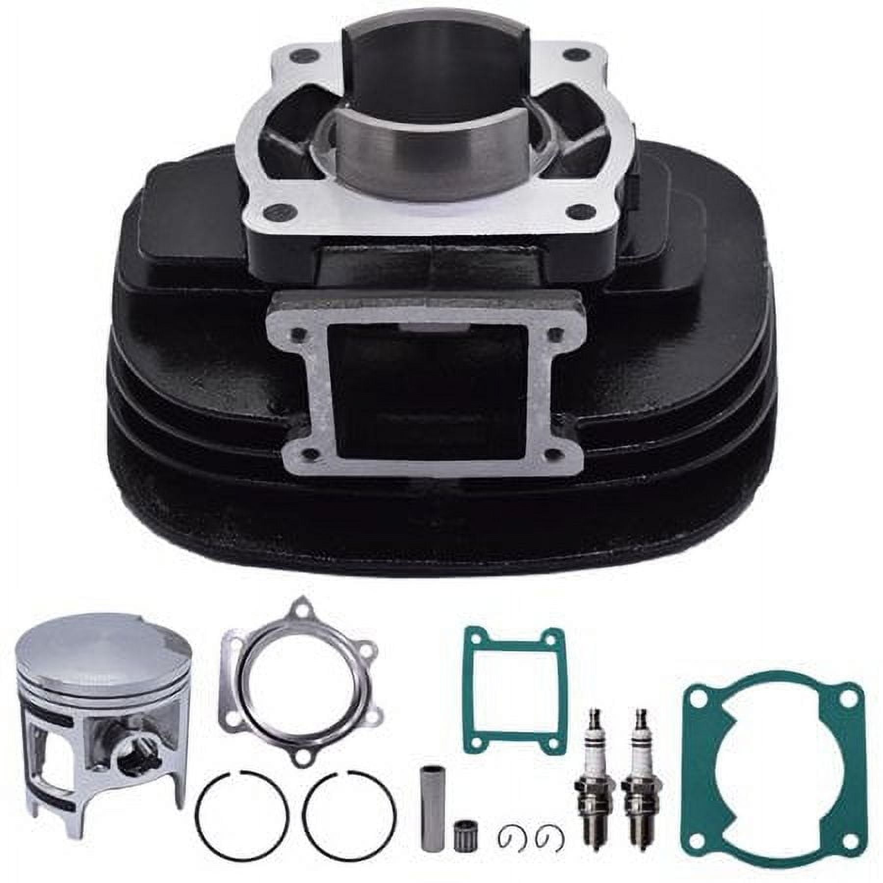 Labwork Cylinder Piston Gasket Top End Kit Replacement for Yamaha Blaster 200 YFS200 1988-2006 2XJ-11311-02-00 2XJ-11631-01-97 3JM-11601-00-00