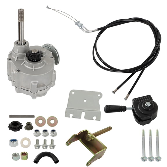 Labwork Forward Reverse Gear Box Kit Fit for Local 30 Series 2300rpm 2hp-7hp Engines Go-Karts