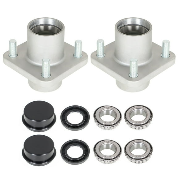 Labwork Front Hub Assembly Wheel Hubs For EZGO TXT/ Medalist Golf Cart 1976-2001.5