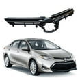 thumbnail image 1 of Labwork Front Upper Grille Fit for 2017 2018 2019 Toyota Corolla, Black & Chrome Grill, 1 of 6