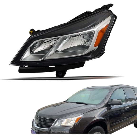 Labwork Headlight Headlamp Assembly Halogen Driver Side Replacement for Traverse 2013 2014 2015 2016 2017 Replacement for 84262931 Left LH