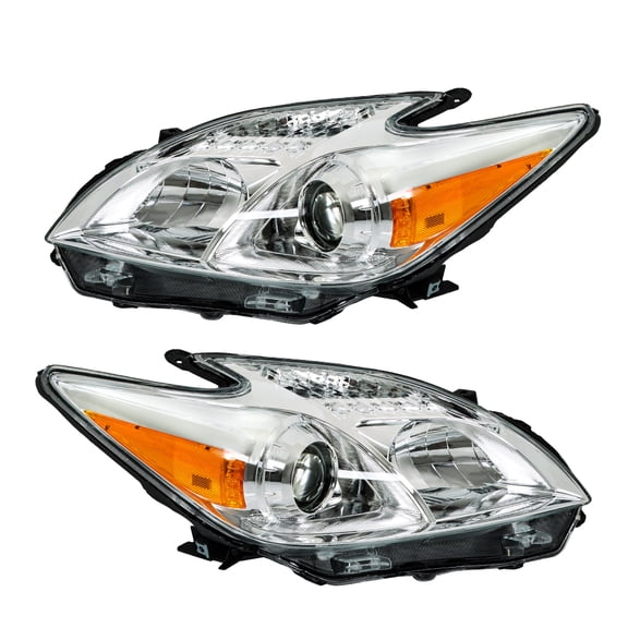 Labwork Headlights Headlamps Driver Passenger Pair For 2012 2013 2014 2015 Toyota Prius