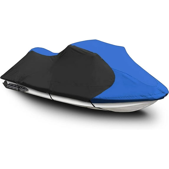 Labwork Heavy Duty Watercraft Jet Ski Cover Blue / Black Replacement for Watercraft Jetski
