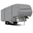 thumbnail image 1 of Labwork Waterproof 5TH Wheel RV Motorhome Camper Storage Cover 26'-41' FT with Zipper, 1 of 5