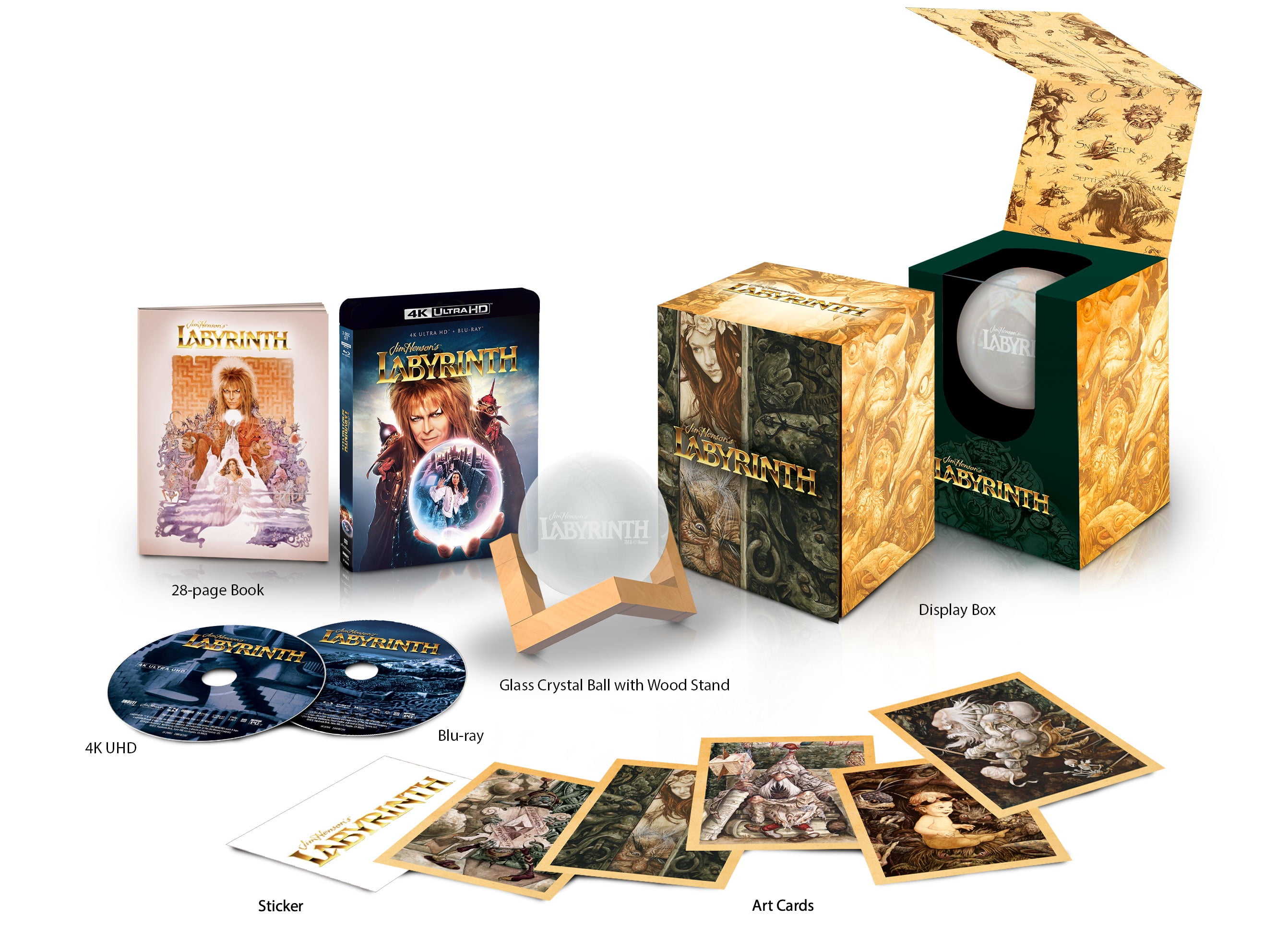 Labyrinth (1986) - Limited Edition Collector's Set (4K Ultra HD + Blu-ray) [UHD]