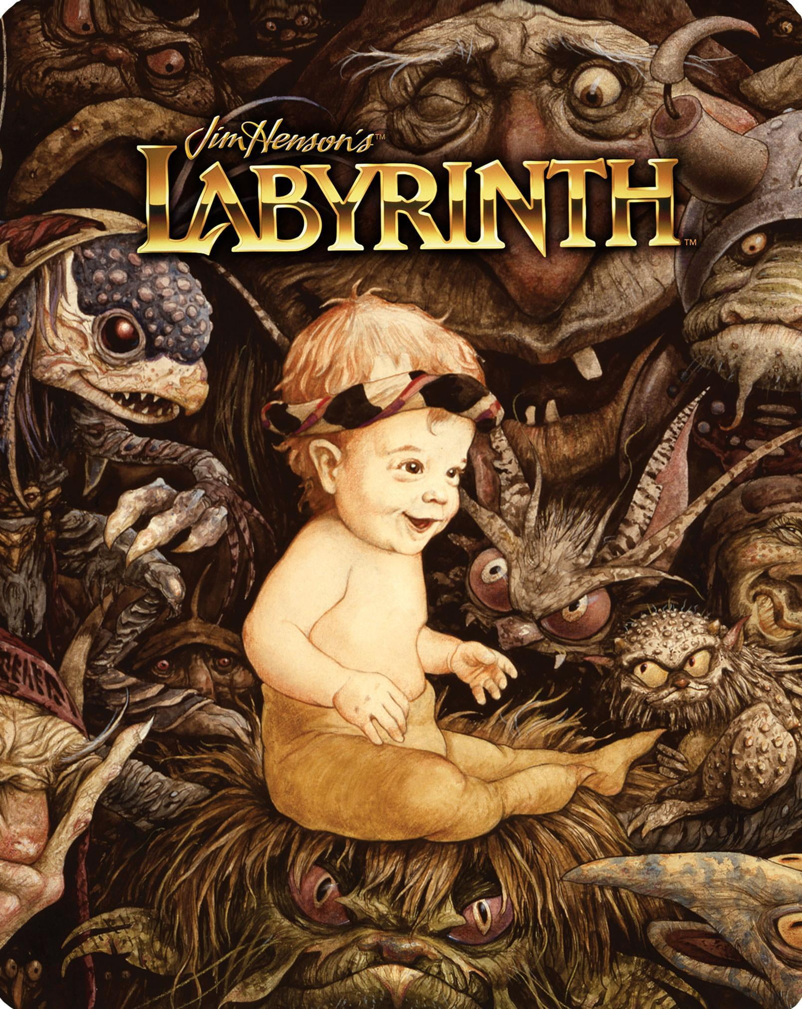 Labyrinth (1986) (Limited Edition Steelbook) (4K Ultra HD + Blu-ray), Family, Shout Factory