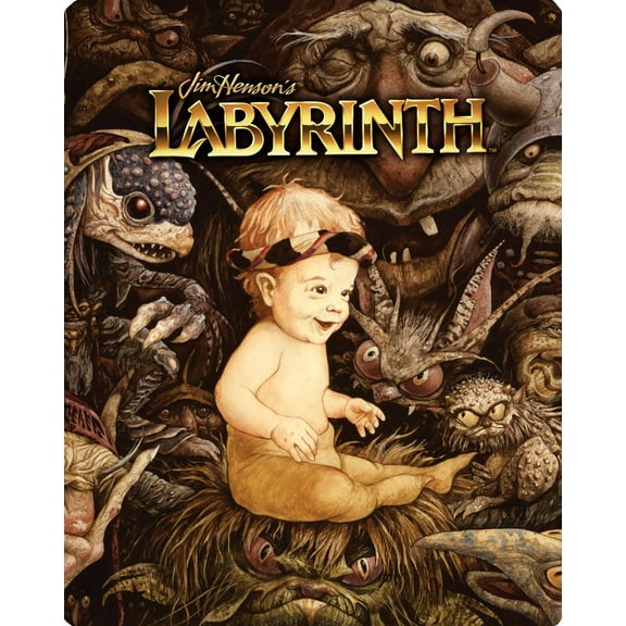 Labyrinth (1986) (Limited Edition Steelbook) (4K Ultra HD + Blu-ray), Family, Shout Factory