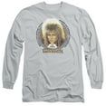 thumbnail image 1 of Labyrinth 25 Years  Long Sleeve Adult 18/1 T-Shirt Silver, 1 of 1