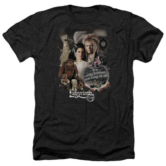 Labyrinth - 25 Years Of Magic - Heather Short Sleeve Shirt - Large