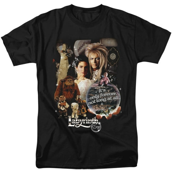 Labyrinth Men's 25 Years Of Magic T-shirt Medium Black
