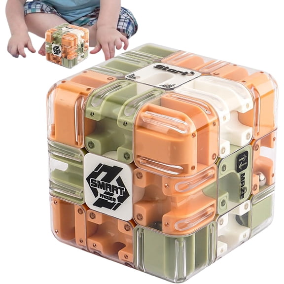 Labyrinth 3D Puzzles Maze Cube Spatial Awareness Brain Training Educational Focus Game Gift for Classroom Party Birthday School