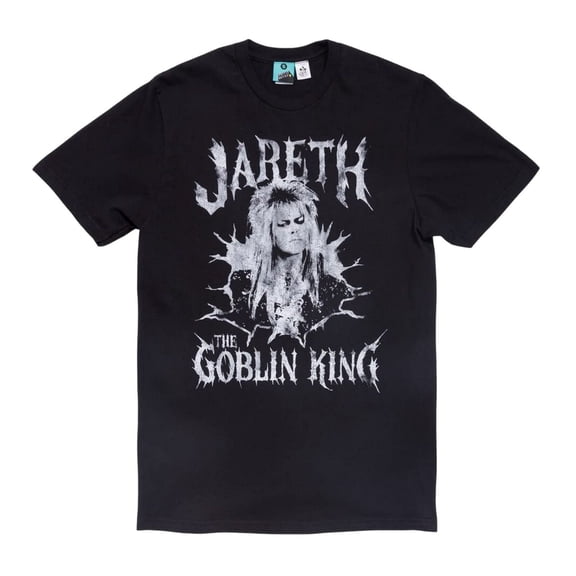 Labyrinth  Adult The Goblin King Tour Back Print T-Shirt