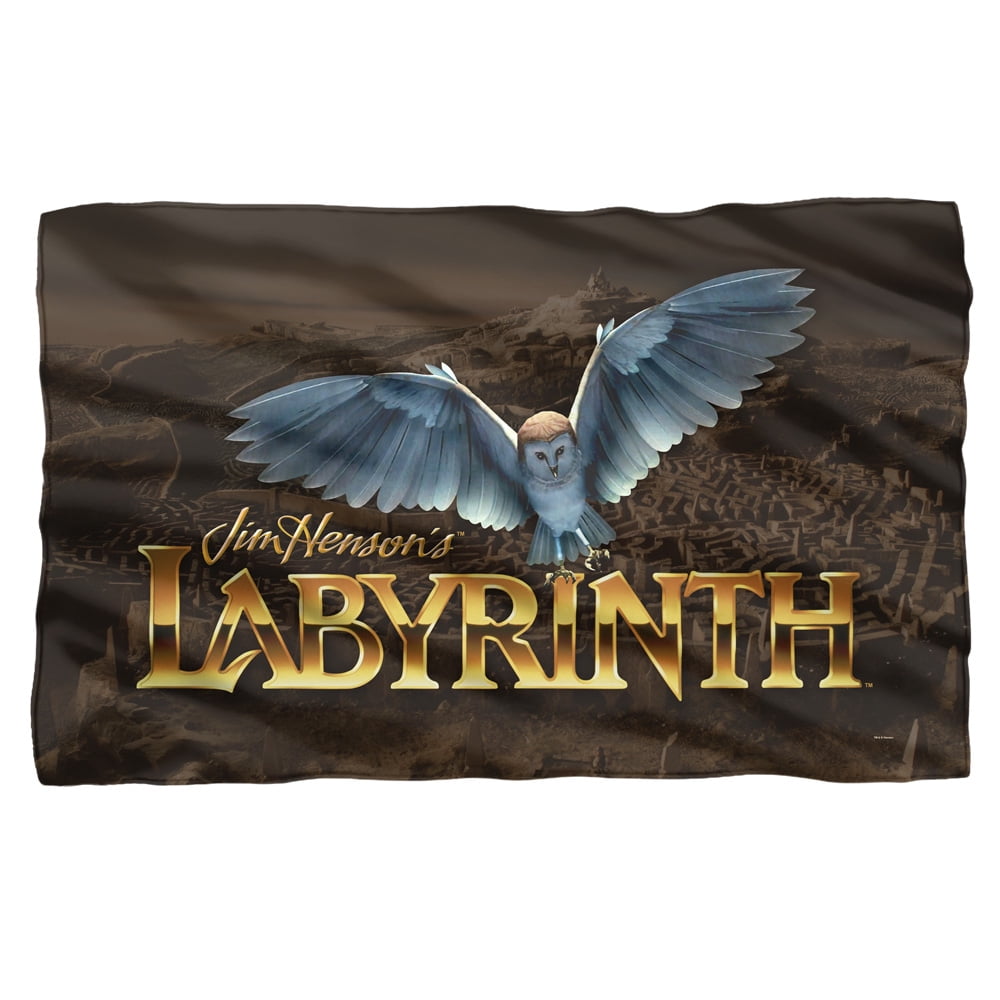 Labyrinth Blanket, 36"x58", Owl Logo Maze, Fleece Blanket - Walmart.com